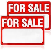 2 Pcs for Sale Sign Car Sticker, 12