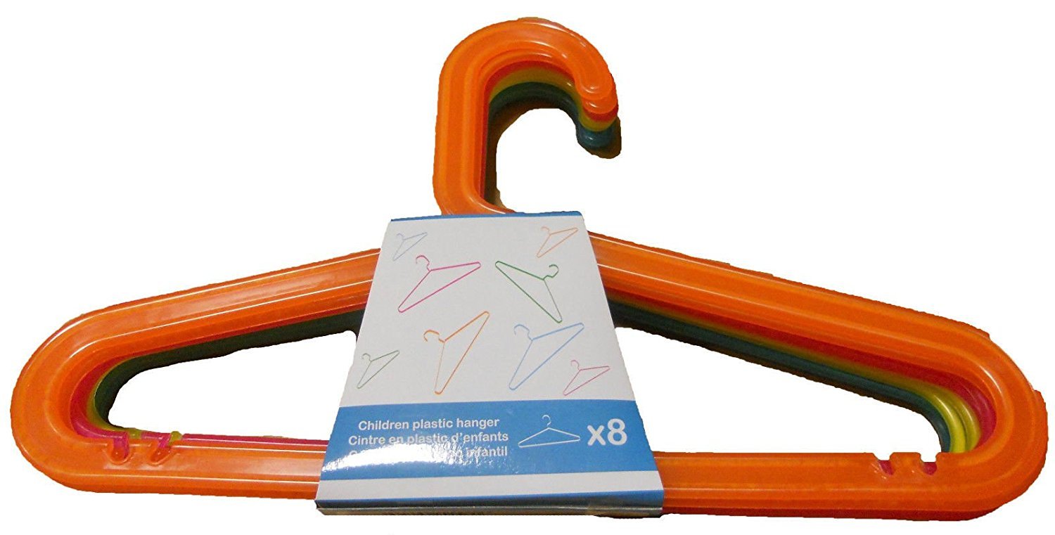 Protenrop 2833005 Child Hanger, pack of 8, Color Multicolor