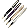 zoohot 4 PCS Jinhao 450 Fountain Pen Set with Refillable Converters