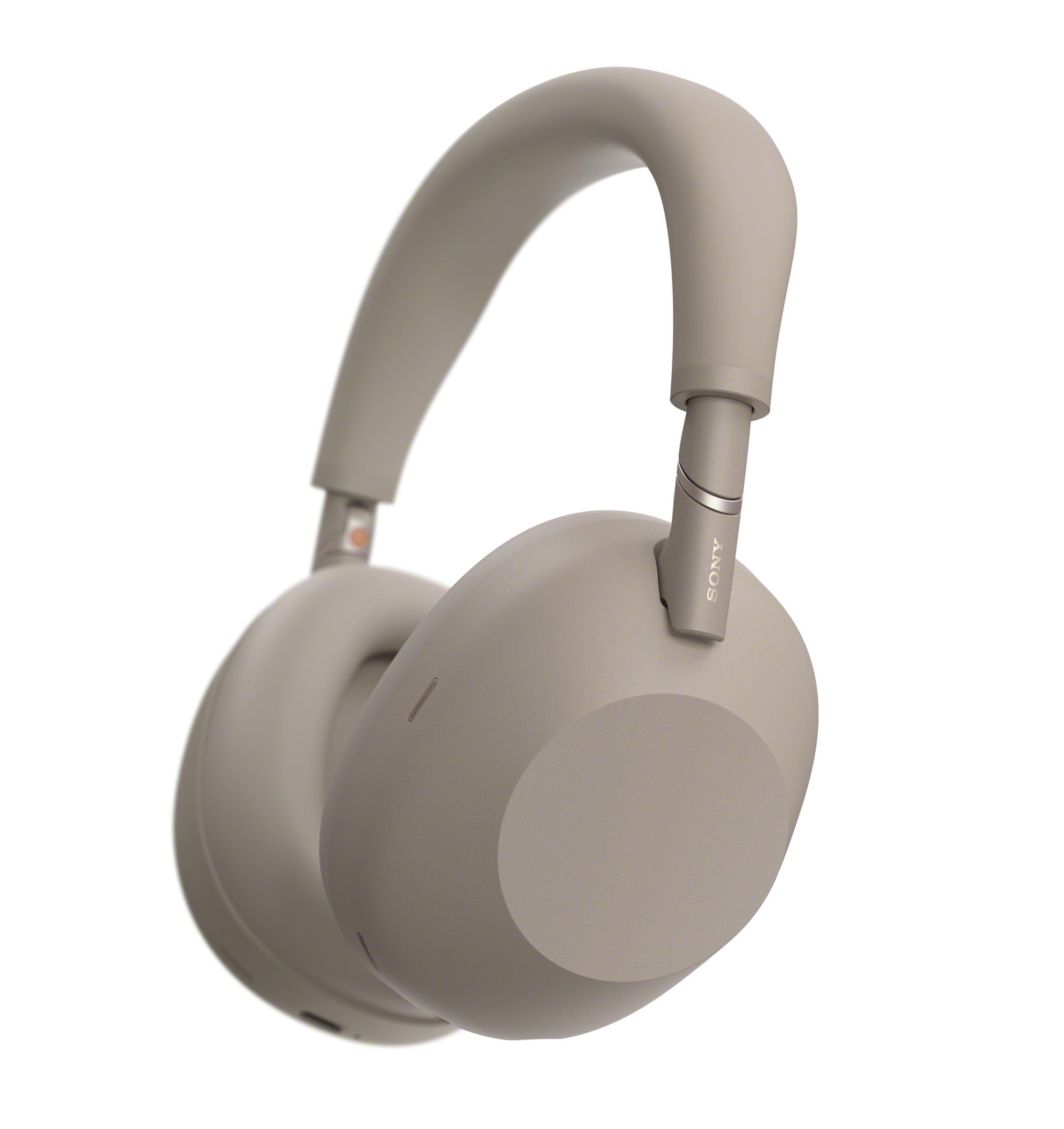 Sony WH-1000XM6 The Best Noise Cancelling Wireless Headphones, HD NC Processor QN3, 12 Microphones, Studio-Quality, New Sandstone Color