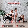 ELVIRE-Foam-Roller-Massage-Set-for-Deep-Tissue-Muscle-Massage-Back-Legs-Arms-Neck--Physio-Trigger-Point-Foam-Roller-Soft-Foam-Roller-Massage-Ball-Foot-Massage-Roller-Guide ELVIRE Foam Roller Deep Tissue Massager Set - Includes: Foam Rollers, Massage Roller Soft & Trigger Point, Massage Ball…