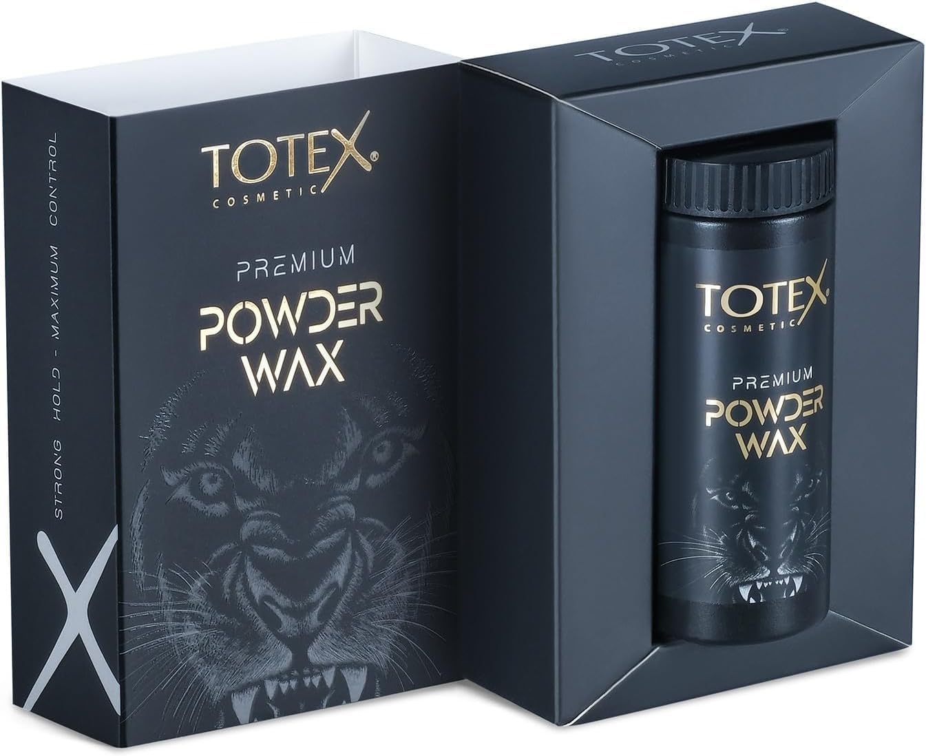 Totex Premium Hair Styling Powder Wax | Volumising Thickening Magic Dust | Ultra Strong Matte Look Excellent Hold Maximum Control 400 Series 20g