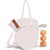 VANNMESTER Women's Pickleball Bag with Ball Bag, Waterproof Pickle Ball Bag Tote Shoulder Bag