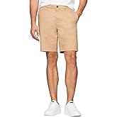 TOMMY HILFIGER Men's Regular Fit 9" Tommy Short, Tannin, 40