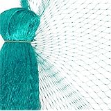 TopGreen Bird Netting 13x 33 Feet 4 x 10 Meters Green net Protect Fruit Trees Gardens Vineyard