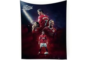 World Cup Soccer Superstar Cristiano Ronaldo Wall Tapestry For Teens Fans Bedroom Wall Hanging Decoration Wall Poster Decor F
