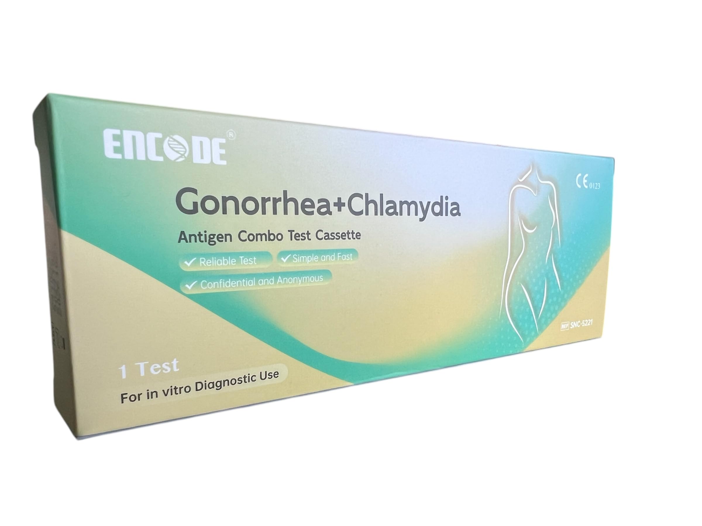Chlamydia and Gonorrhea Home Test STI Pack for Man Woman