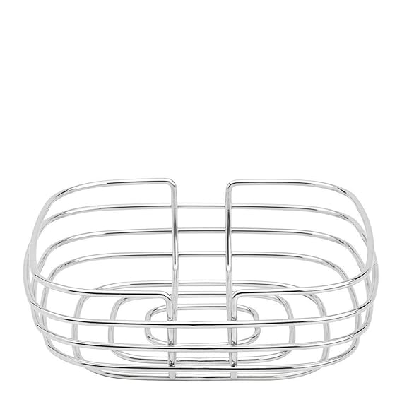 Blomus Chrome Plated Metal Wire Sonora Basket Racks & Holders Home & Kitchen umoonproductions.com