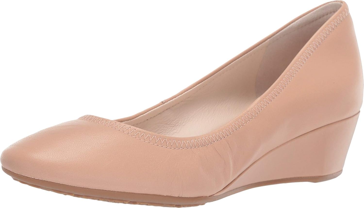 cole haan nude wedge