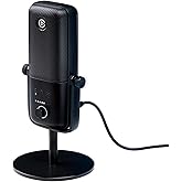 Elgato Wave:3 - Premium Studio Quality USB Condenser Microphone for Streaming, Podcast, Gaming and Home Office, Free Mixer So