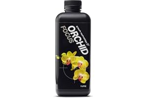 Growth Technology GT Orchid Focus – Liquid Plant Nutrient for Phalaenopsis, Vanda, Cymbidium, Dendrobium, Bromeliads & Indoor Plants – Nitrate-Based for Healthy Growth & Foliage – 1 Quart (946 mL)