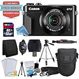Canon PowerShot G7 X Mark II Digital Camera + 32GB Memory Card + Point &amp; Shoot Camera Case + Full Tripod + Card Reader &amp; DigitalAndMore Free Deluxe Accessory Kit Bundle (Cyber Monday Deal!)