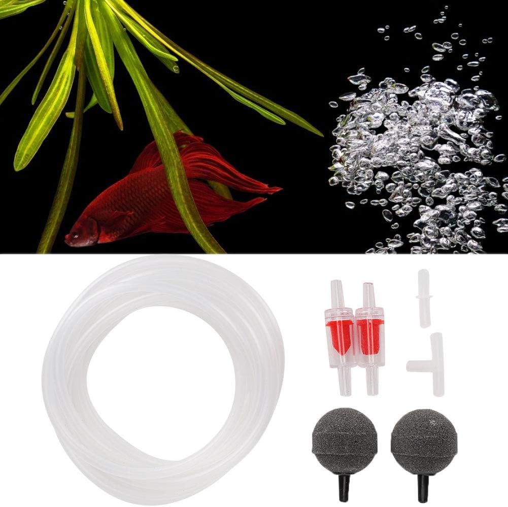 Air Pump Accessories Three Way Air Control Suction Cup Check Valve Air Stone Three-Way Hose Set for Fish Tank Pumps - Image 3