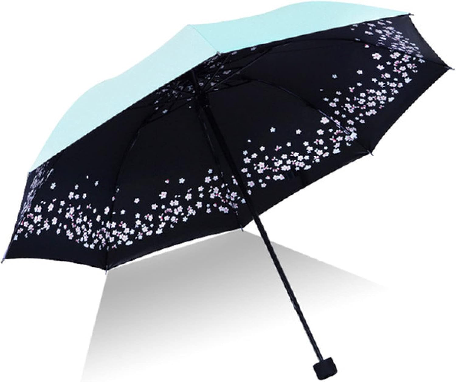 Ombrello Compatto Meiyijia Con Protezione UV - Pieghevole, Portatile E Leggero Per Donne - Foto 4