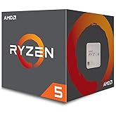 AMD Ryzen 5 1600 Processor with Wraith Spire Cooler (YD1600BBAEBOX)