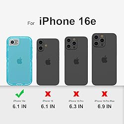 Follaroma for iPhone 16e Case, Heavy Duty