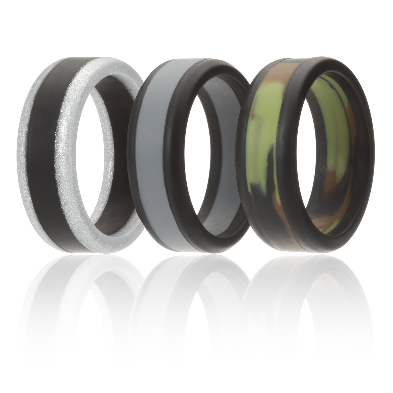 Silicone Wedding Ring For Men Power X Series Safe Sturdy