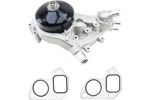 BDELI G9670B AW6009 Water Pump with Thermostat for 2007-2019 Chevy GMC 4.8 5.3 6.0 6.2L Escalade Silverado Express Surburban Tahoe Envoy Sierra Yukon 45010 130-9670