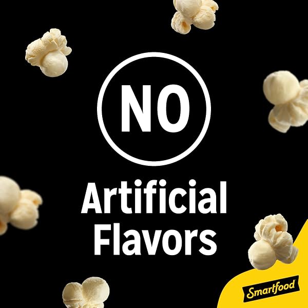 SMARTFOOD POPCORN, SWEET & SALTY KETTLE CORN, 0.5 OUNCE (PACK OF 40)