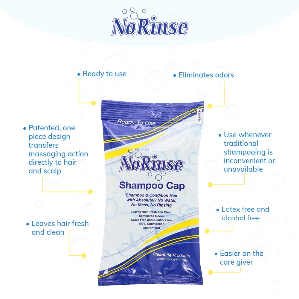 No Rinse Shampoo Cap (5Pack) 730158747945 eBay