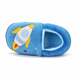 ESTAMICO Boys Girls Warm Slippers Cartoon Car Kids
