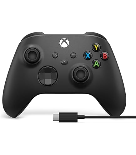 Amazon.com: Microsoft 4N6-00001 Xbox Controller + Cable for