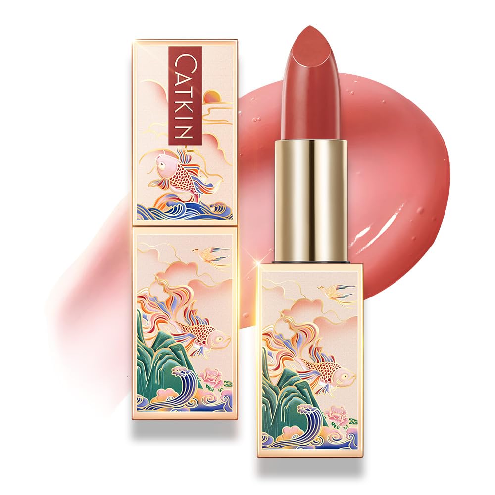 CATKIN Moonlight Lip Balm, Natural Color Tinted Lip Balm, Chapstick Lip Balms with Vitamin E for 8h Moisture for Dry Cracked Lips, 3.5g — image 1