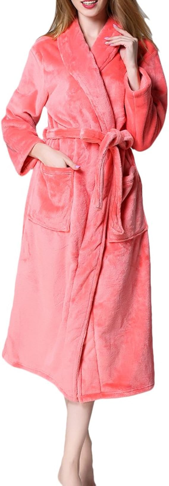 Amazon Zhhlaixing バスローブ Unisex Plus Size Thick Supersoft Housecoat Fleece Bath Robe ガウン Women S Men S Extended Thick Bathrobe バスローブ 通販