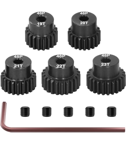 Amazon.com: Hot Racing STRF448 Speed Run Steel Spur Gear (48t 48p