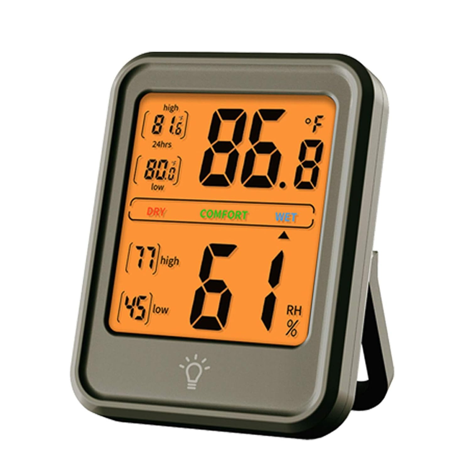 Hygrometer Indoor Max Digital Humidity Monitor Thermometer