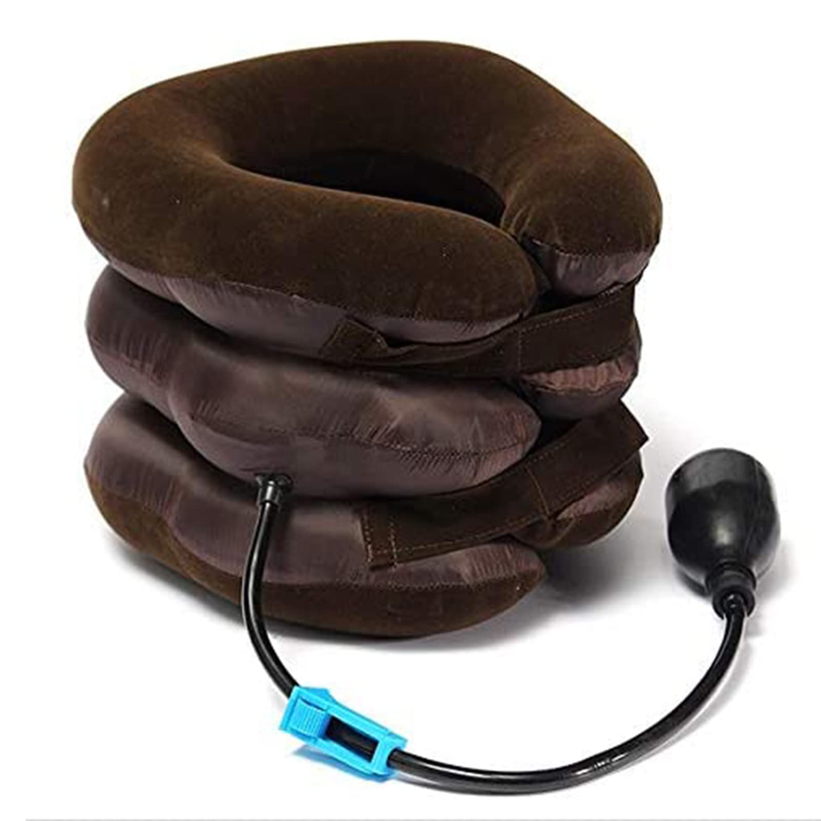 Cervical Traction Device can Immediately Relieve Neck Pain, Universal Neck Traction Device Collar Brace, Inflatable and Adjustable Neck Support Stretcher, Relief for Chiropractic Chronic Neck Pain
