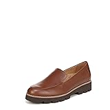 Vionic Kensley Loafer/Moc Shoes Brown Nappa Leather