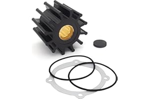 QuickMariner 21213664 Sea Water Pump Impeller Kit Replace Vol-vo Penta 3.0-8.1 L V6 & V8 Gas Stern Drive Indmar Inboard Engines 2005 and Newer Replace 21700445 Sierra 18-3306