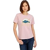 Spyder Womens Simple Sunset Graphic Short Sleeve Tee T-Shirt