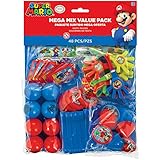 Super Mario Mega Mix Value Pack 48 Pieces Party Favors