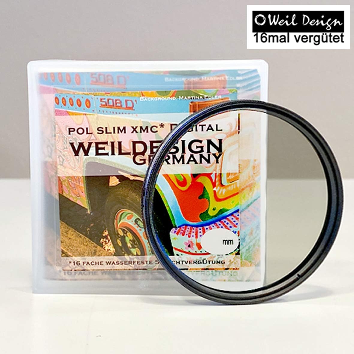 Polarising Filter POL 72 mm Circular Slim XMC Digital Because Design ...