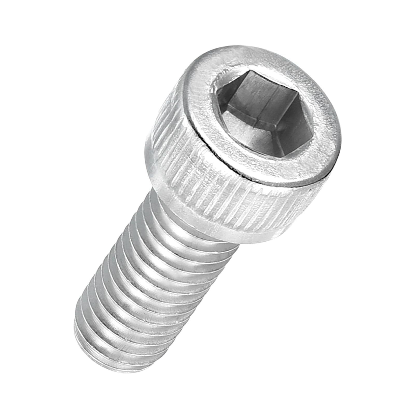 Kozelo 25pcs Socket Head Cap Screws - [M6-1 x 16mm] 304 Stainless Steel Allen Socket Drive for Electrical Motor 3D Printing Fan Engine Replacement Use, Silver — image 1
