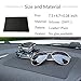Auto sport High temperature resistance Medium 7.5Inch leather surface Anti-Slip Non-Slip Mat Car Dashboard Pad Mat for Phone, CD, Electronic Devices, keyboard, and other smooth items (BMW)