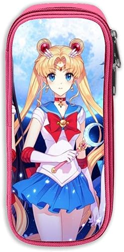 Amazon 美少女戦士セーラームーン ペンケース 筆箱 ペン箱 筆袋 アニメ 漫画 化粧ポーチ 収納バッグ 中学生 高校生 子供 多機能 大容量 男女兼用 Little Wish シューズ バッグ