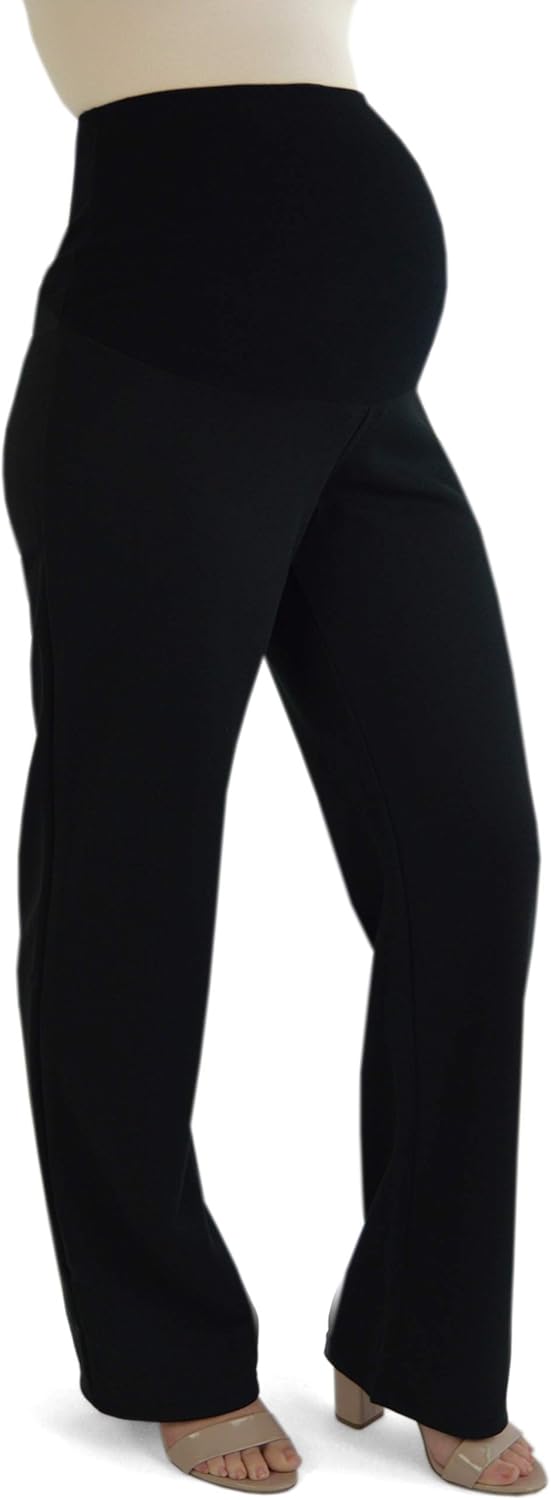 jersey bootleg trousers