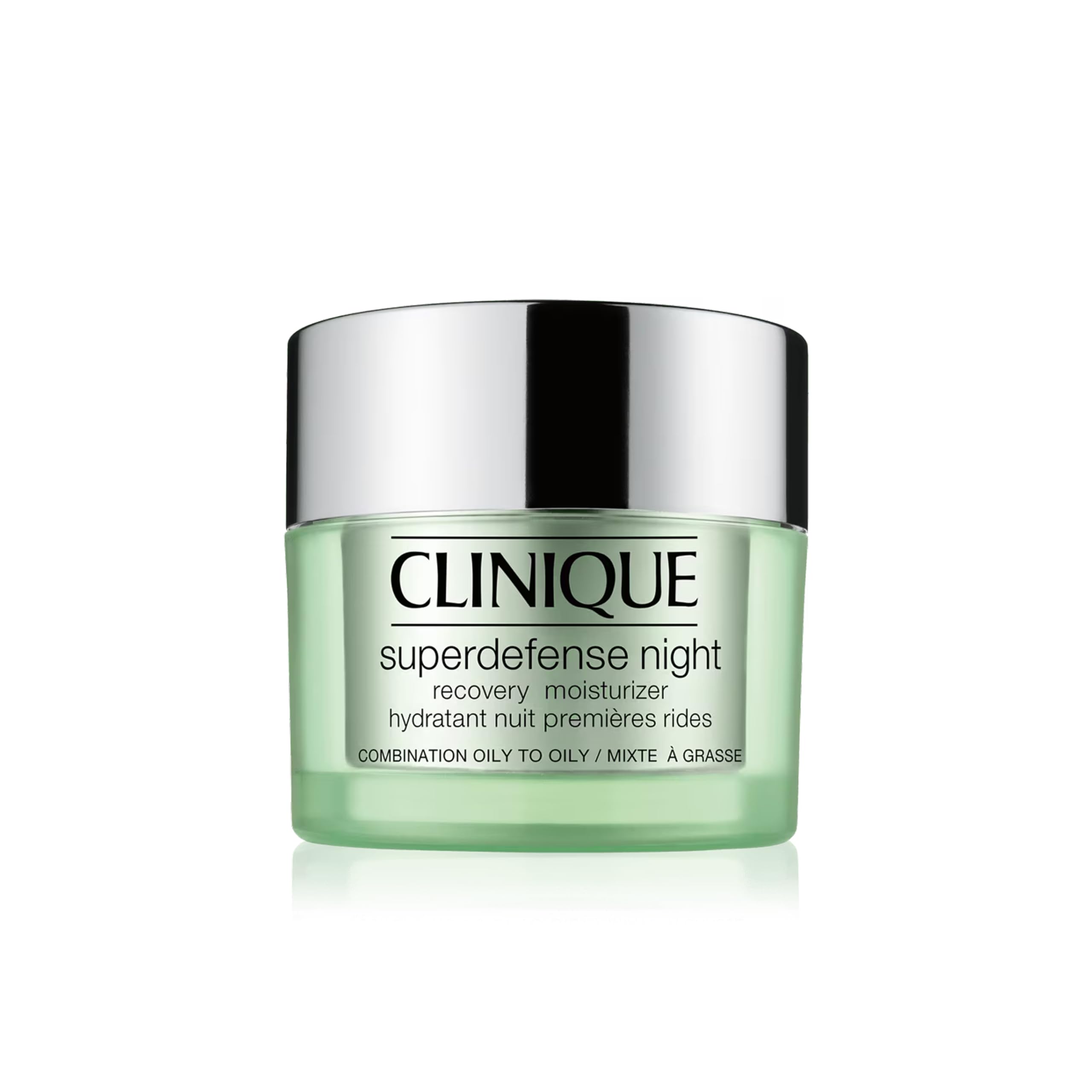 Clinique Superdefense Night Recovery Moisturizer, Anti-Ageing, Hydrating & Firming Night Cream For All Skin Types