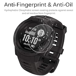Miimall [10+2 Pack] Compatible for Garmin Instinct