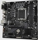 Gigabyte H610M S2H V2 DDR4 Motherboard Intel 14th Gen CPU 3200MHz M.2 GbE LAN view 3
