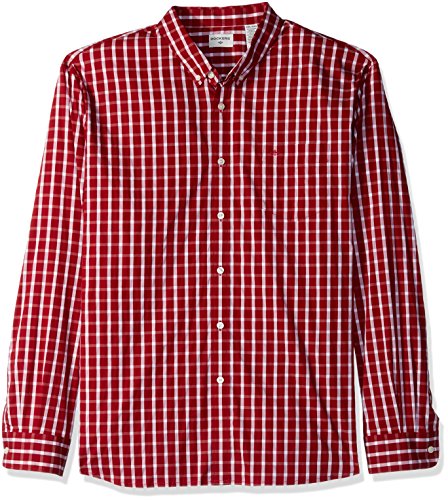 Dockers men s no wrinkle long sleeve button front shirt…