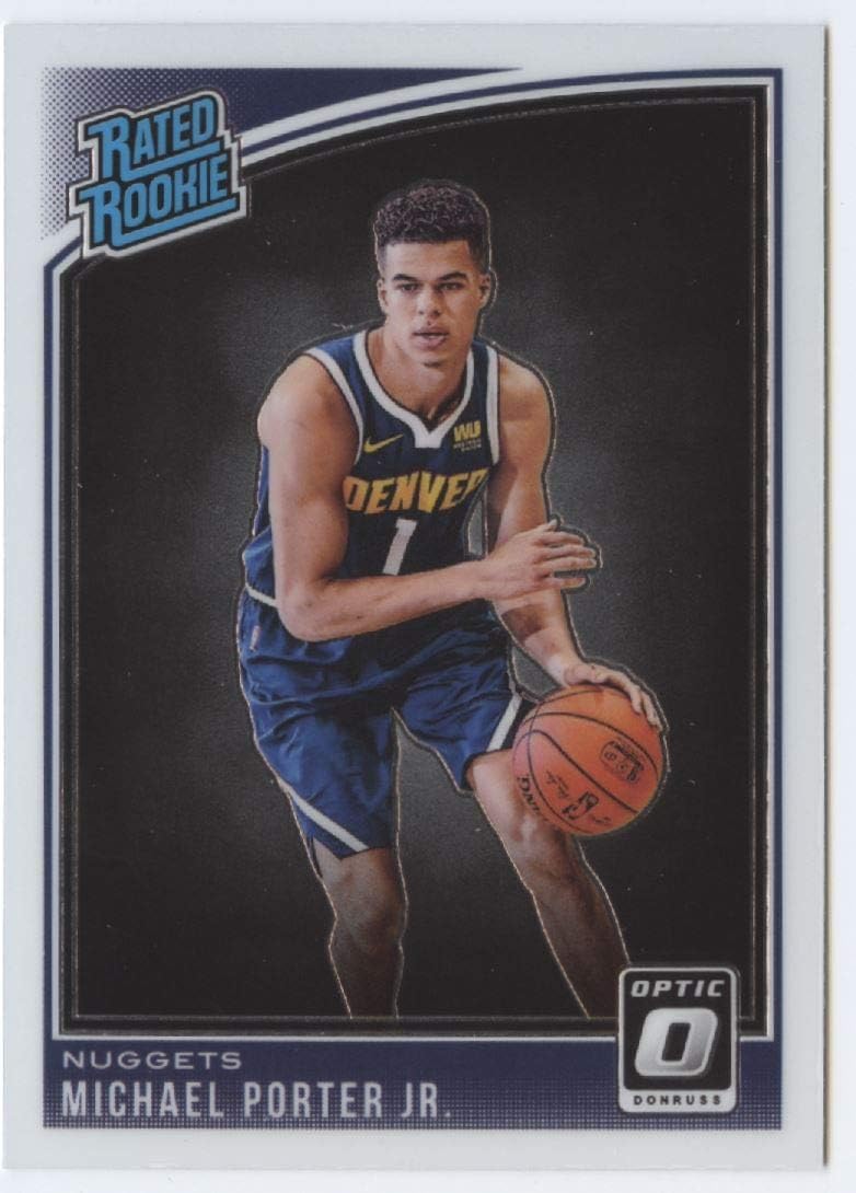 2018-19 Donruss Optic #182 Michael Porter Jr. Denver Nuggets Rookie Basketball Card