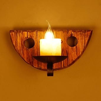 American Retro Art Eisen E14 Wandleuchte Kreative Romantische Marmor Kerze Wandleuchte Wohnzimmer Bar Gang Cafe Restaurant Massivholz Wandleuchte Amazon De Beleuchtung