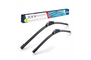 Balais d'essuie-glace, 66 cm + 50,8 cm, crochet U/J, pour voiture