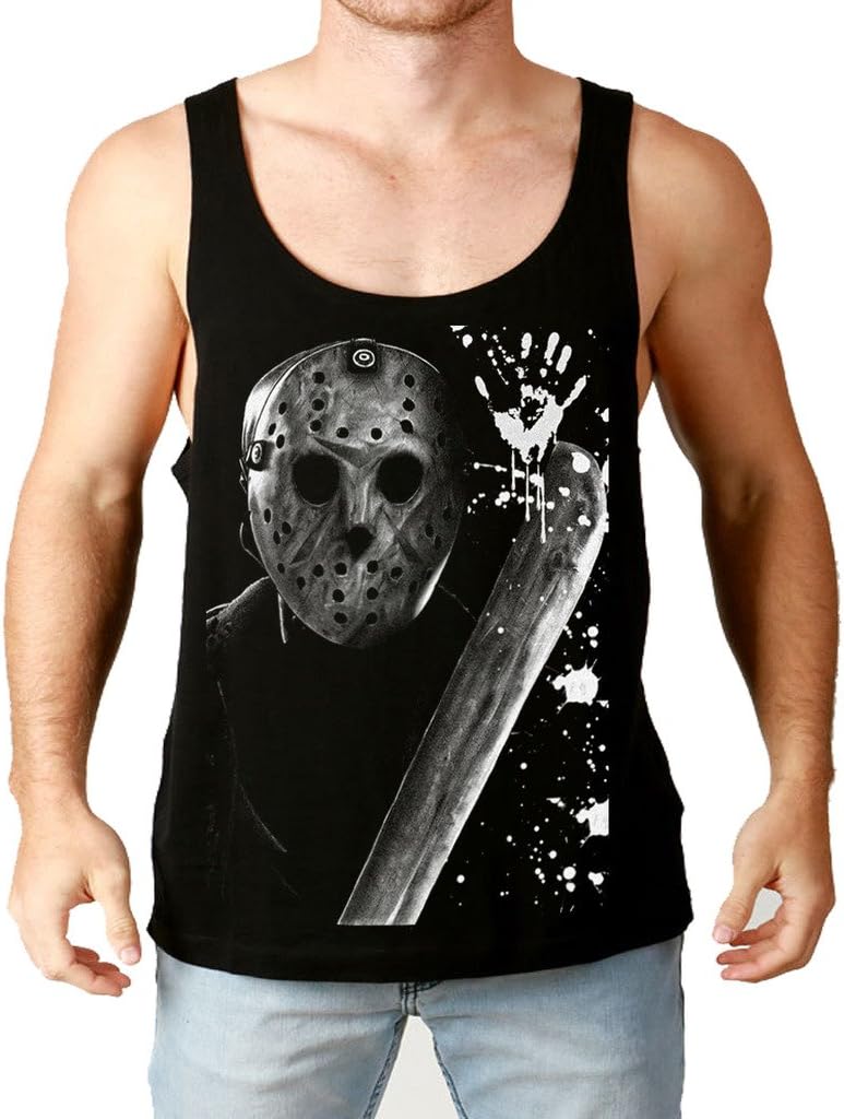 mazumi8 Jason Voorhees Killer In Mark Tank Top