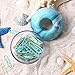 MultiBey Ocean Blue Paper Clip Holder Dispensers Gold Mint Green Paper Clips S Home Office Organizers Gifts, 100 Clips per Box
