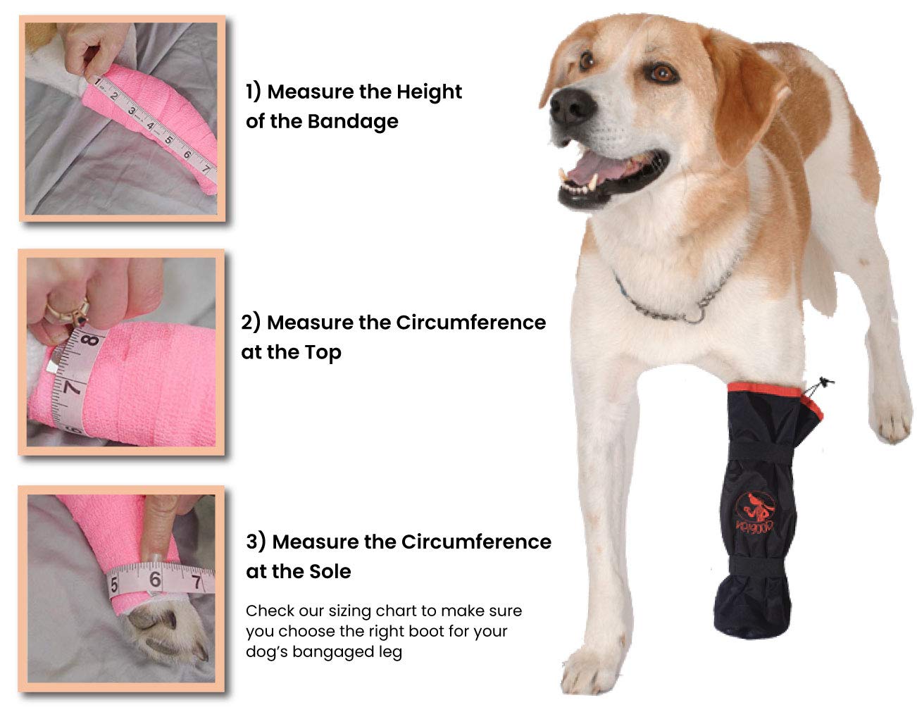 Waterproof dog bandage protector Clearance